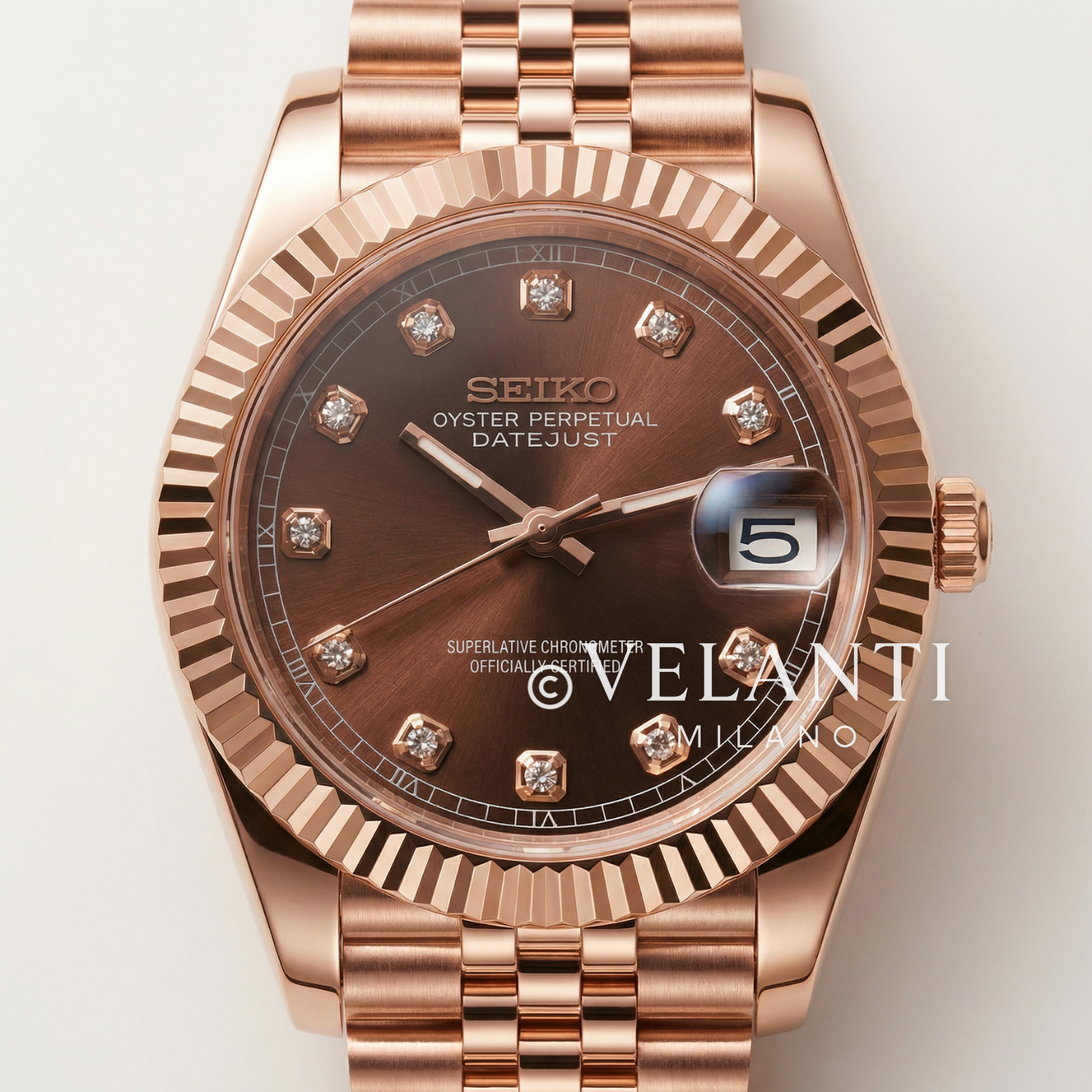 Seikojust | Chocolate Crystals Rose Gold
