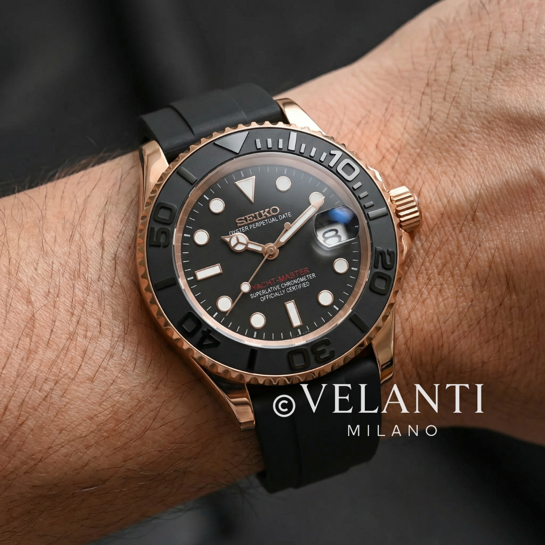 Seikomariner | Rose Gold - Black