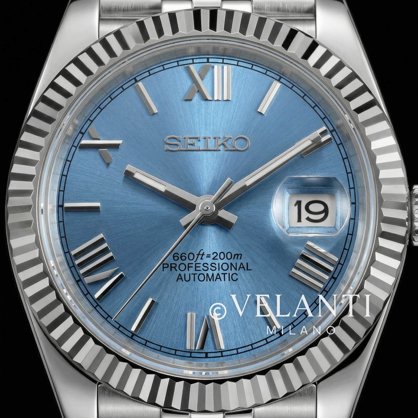 Seikojust | Ice Blue Roman
