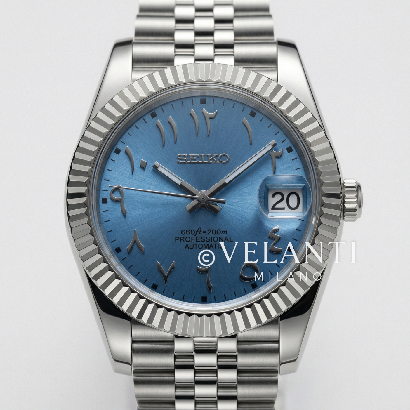 Seikojust | Ice Blue Arabic