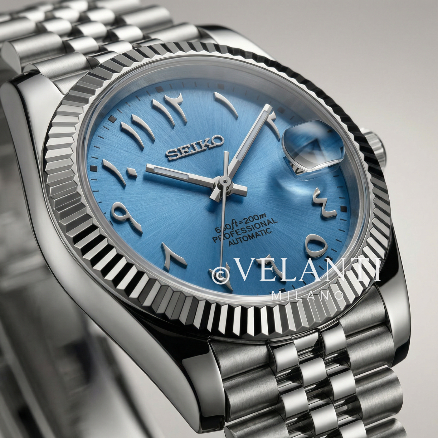 Seikojust | Ice Blue Arabic