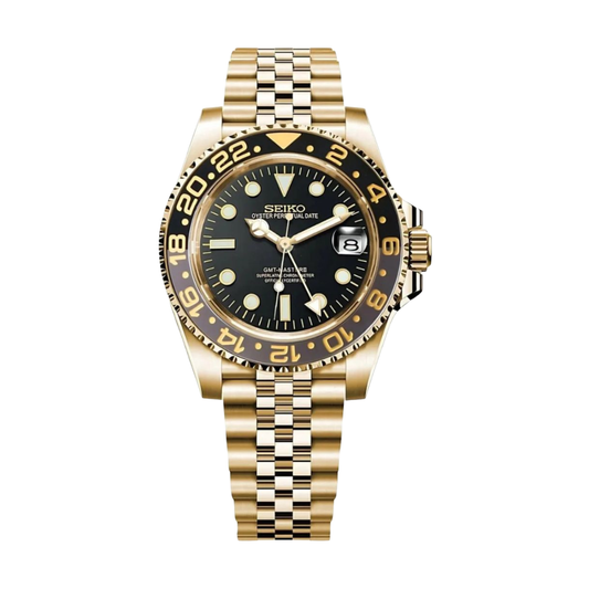 GMTeiko Gold Seiko mod watch | Velanti Milano