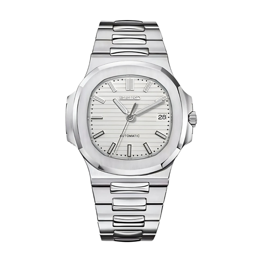 Nautiko Cream Seiko mod watch | Velanti Milano