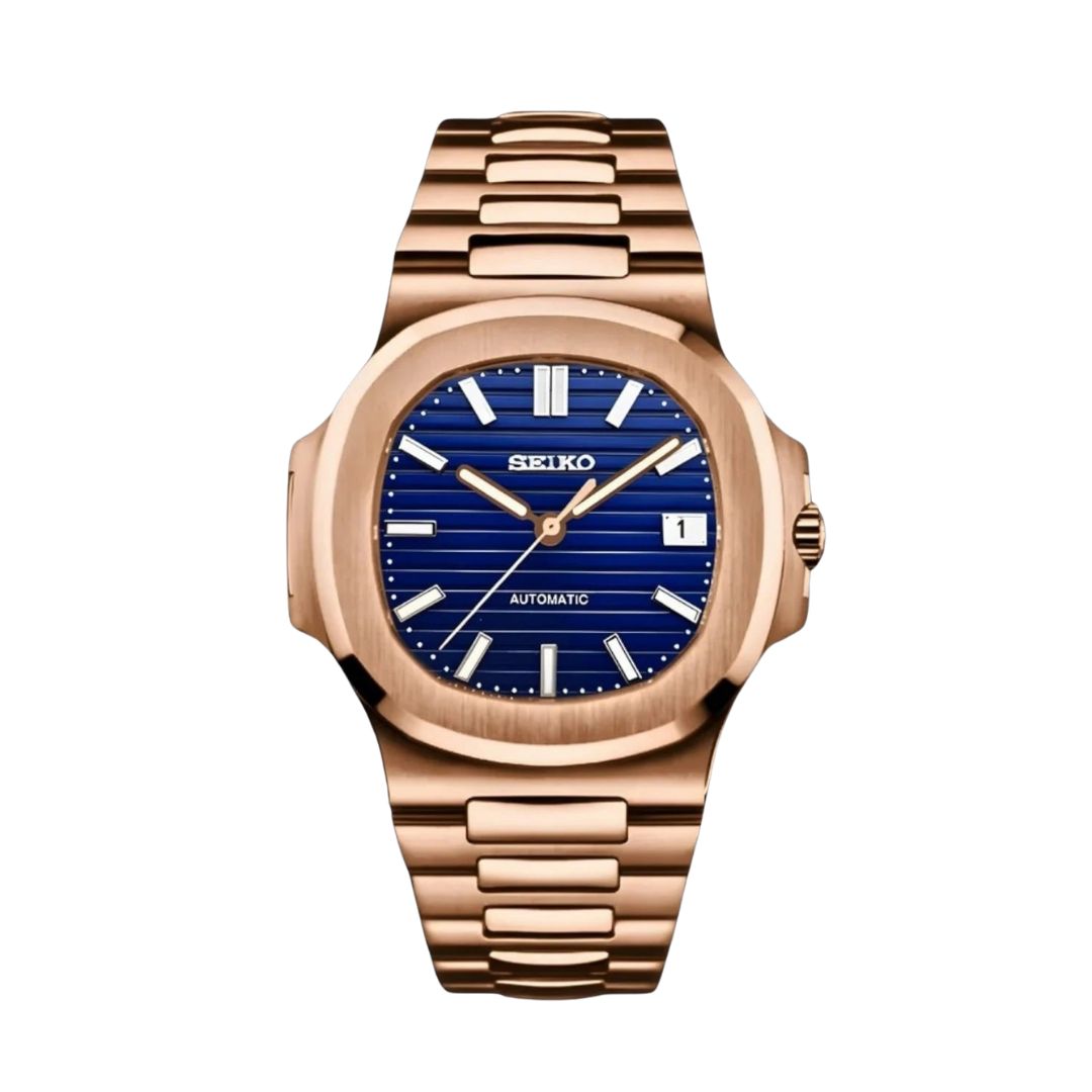 Nautiko | Rose Gold Royal Blue