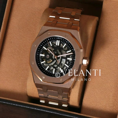 Royal Seikoak | Rose Gold Skeleton