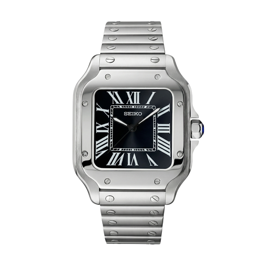 Santeiko Black Seiko mod watch | Velanti Milano