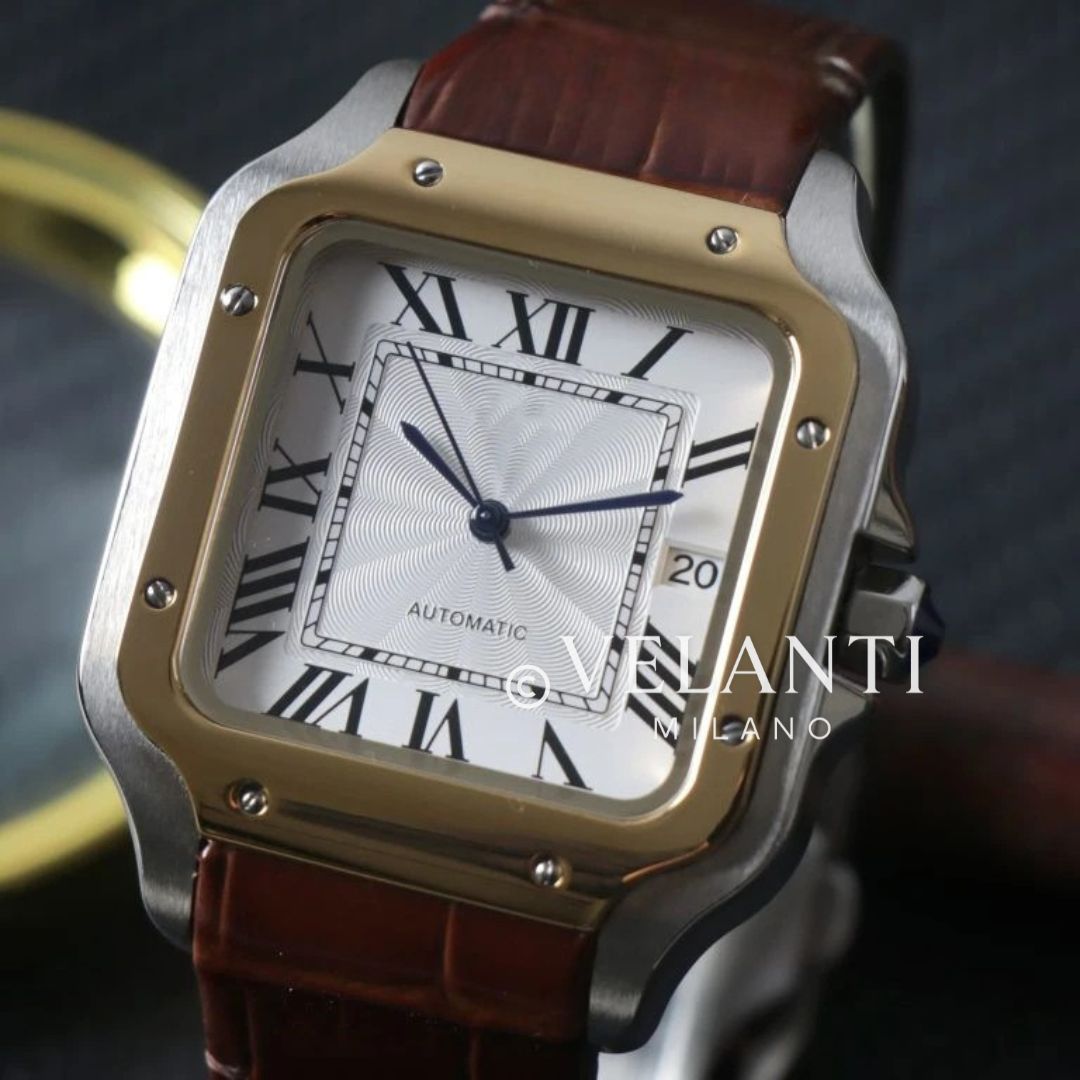 Santeiko | White Brown Leather 