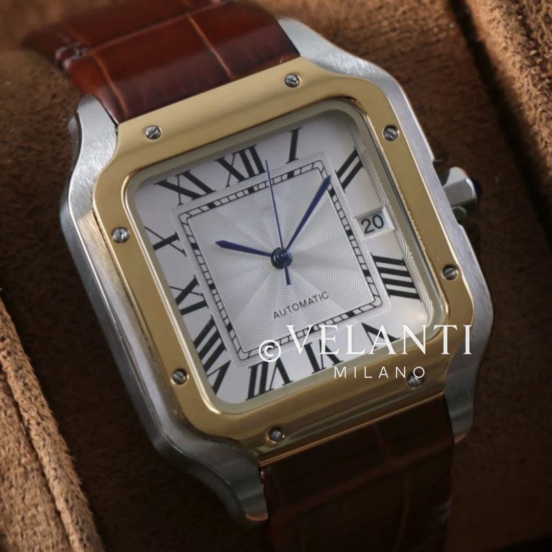 Santeiko | White Brown Leather 