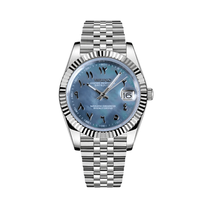 Seikojust Arabic Cosmos Seiko mod watch | Velanti Milano