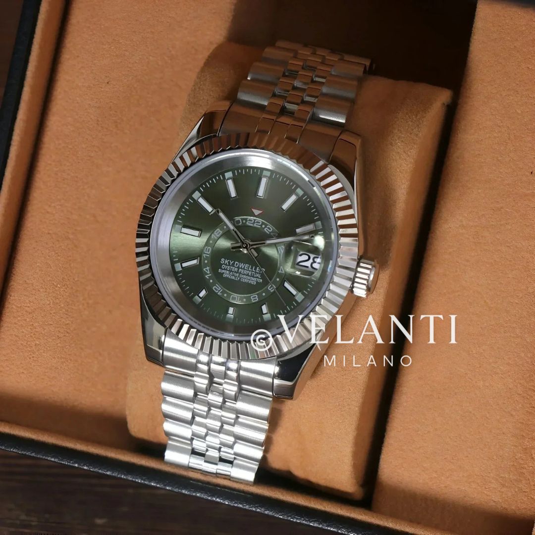 Seikojust | Sky Dweller Mint Green