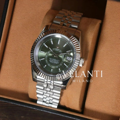 Seikojust | Sky Dweller Mint Green