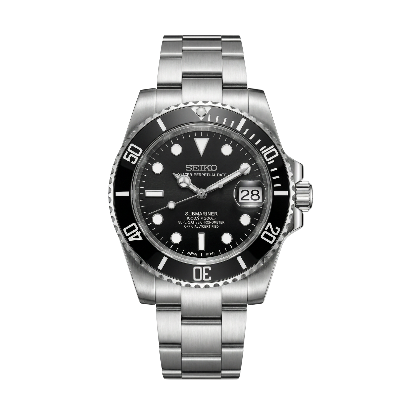 Seikomariner Black Seiko mod watch | Velanti Milano