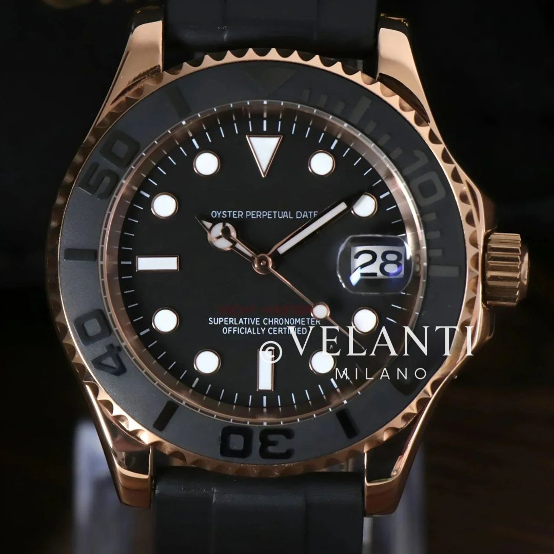 Seikomariner | Rose Gold - Black