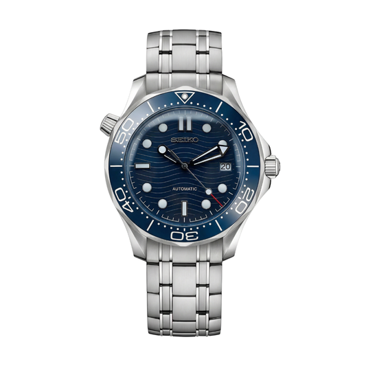 Seikomaster Blue Seiko mod watch | Velanti Milano