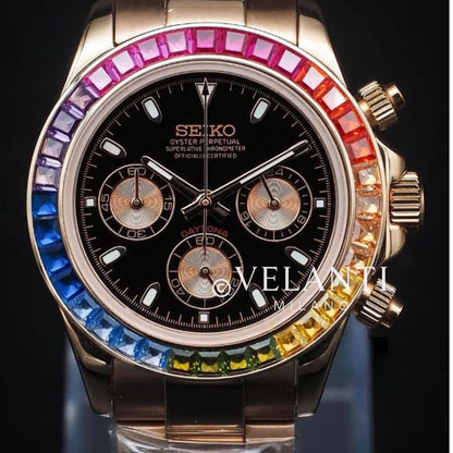 Seitona | Rose Gold Rainbow