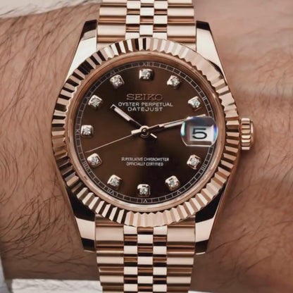 Seikojust | Chocolate Crystals Rose Gold