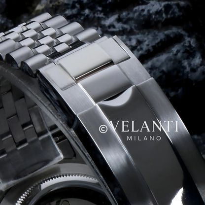 Datejust-style custom mod watch, Velanti Milano Veljust Arabic Cosmos, product photo 4