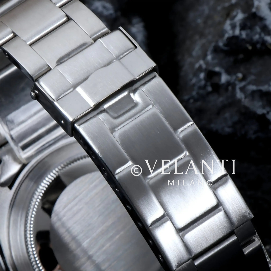 Submariner-style custom mod watch, Velanti Milano Velmariner Hulk, product photo 9